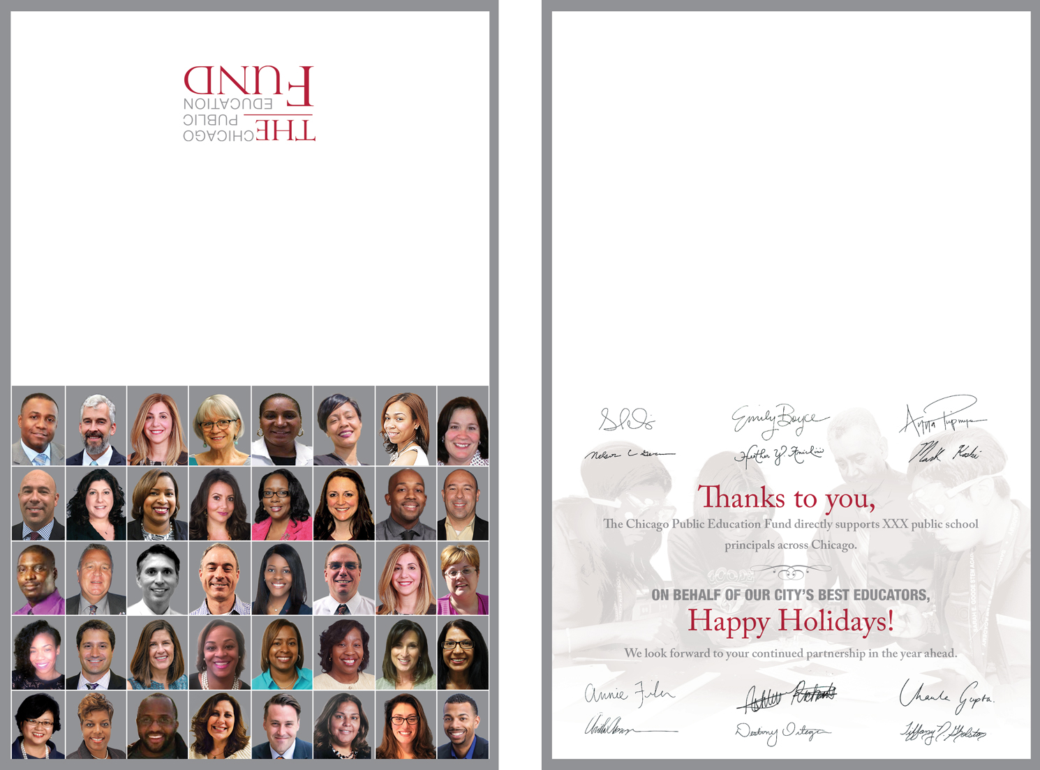 Greeting Card Design by UrbainFX for The Chicago Public Education Fund | Design #12742968