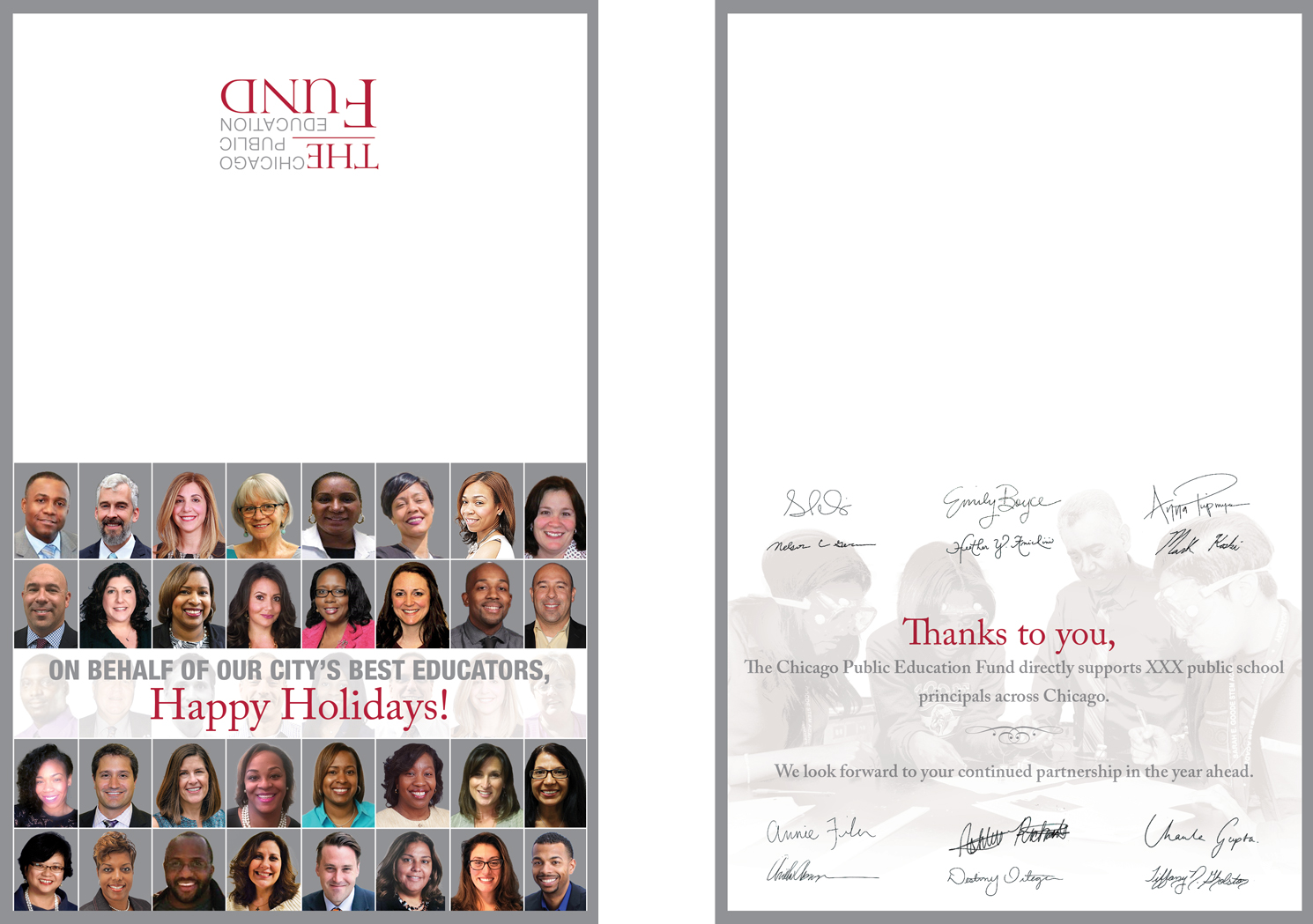 Greeting Card Design by UrbainFX for The Chicago Public Education Fund | Design #12768550