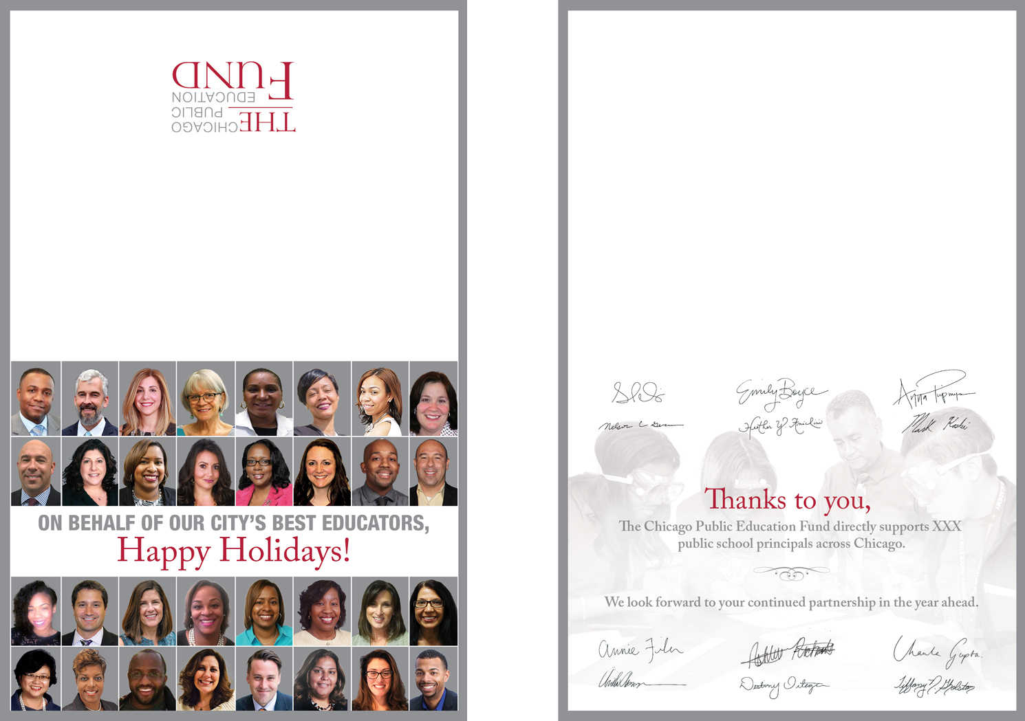 Greeting Card Design by UrbainFX for The Chicago Public Education Fund | Design #12768551