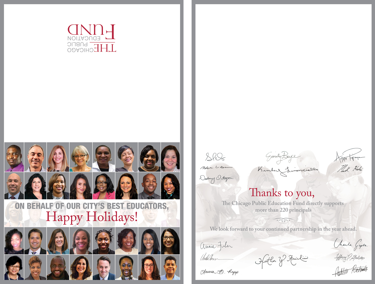 Greeting Card Design by UrbainFX for The Chicago Public Education Fund | Design #12781088