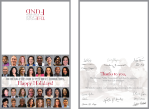 Greeting Card Design by UrbainFX for The Chicago Public Education Fund | Design: #12783928