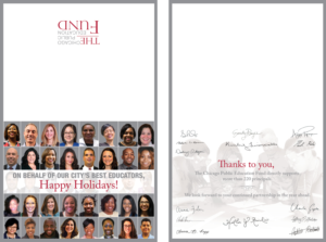 Greeting Card Design by UrbainFX for The Chicago Public Education Fund | Design: #12840537
