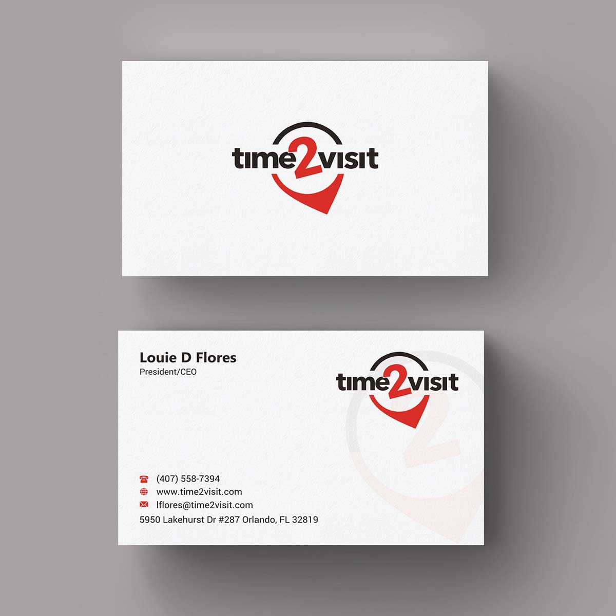 Design de Carte de Visite par INDIAN_Ashok pour Time 2 Visit | Design #12607472