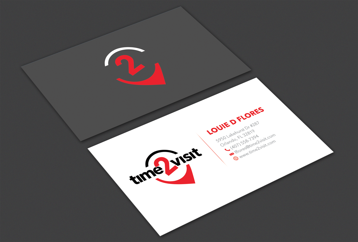 Design de Carte de Visite par Alaminenterprise pour Time 2 Visit | Design #12563664