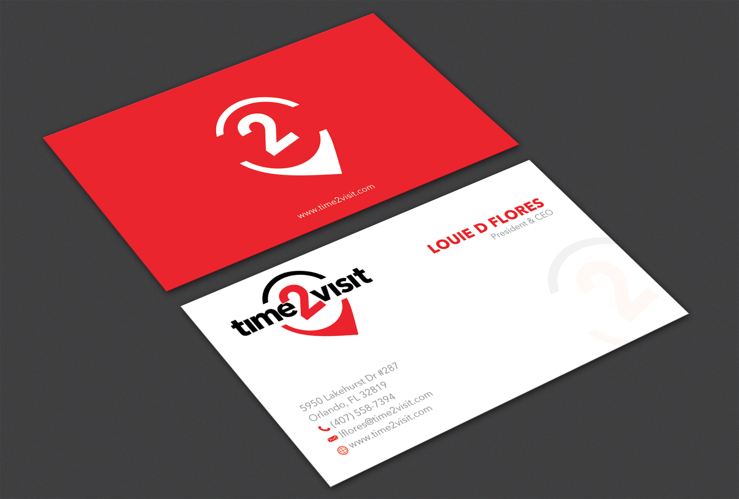 Business Card Design by Alaminenterprise for Time 2 Visit | Design #12563708
