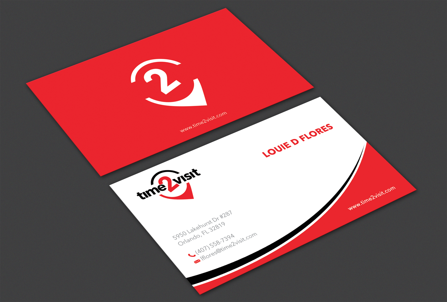 Design de Carte de Visite par Alaminenterprise pour Time 2 Visit | Design #12563723