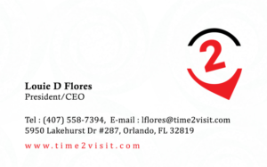 Business Card Design by RAI for Time 2 Visit | Design: #12564243