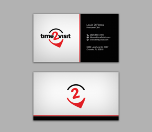 Business Card Design by WebixBD for Time 2 Visit | Design: #12573330