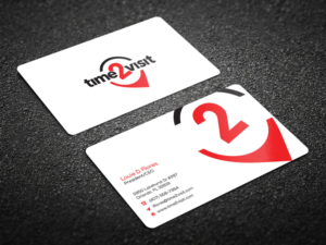 Business Card Design by snowymasterdesigns for Time 2 Visit | Design: #12606043