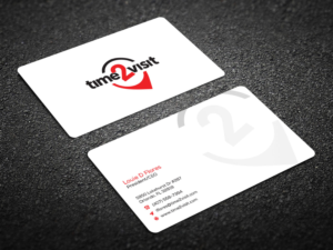 Diseño de Tarjeta de Presentación por snowymasterdesigns para Time 2 Visit | Diseño: #12606046