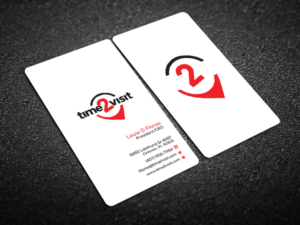 Business Card Design by snowymasterdesigns for Time 2 Visit | Design: #12606203