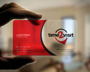 Business Card Design by snowymasterdesigns for Time 2 Visit | Design: #12661797