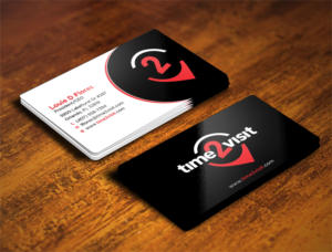 Design de Carte de Visite par Verified artistry (Design garden) pour Time 2 Visit | Design : #12567031