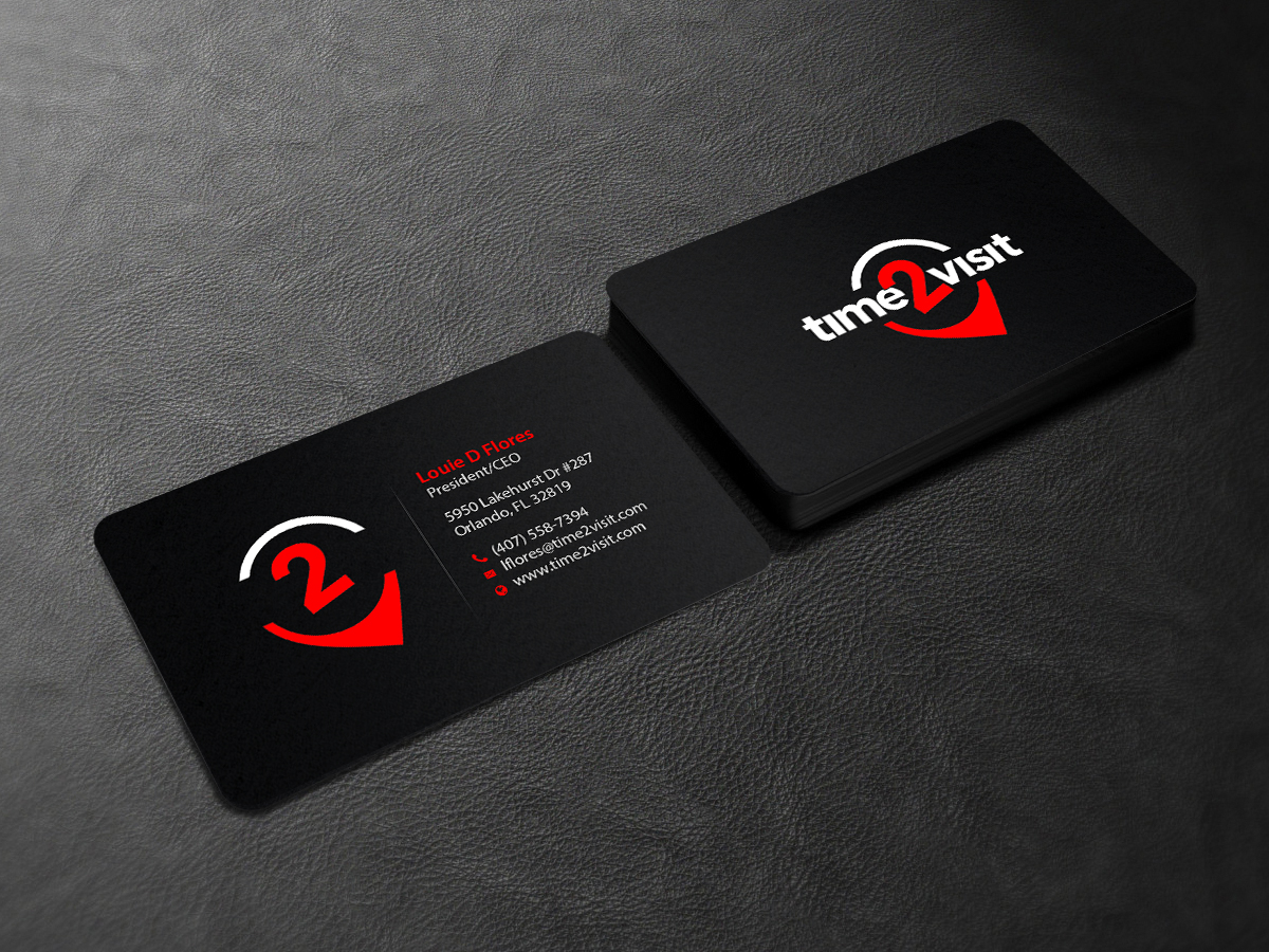 Diseño de Tarjeta de Presentación por Creations Box 2015 para Time 2 Visit | Diseño #12570333