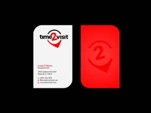 Business Card Design by Creations Box 2015 for Time 2 Visit | Design: #12570337