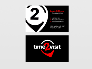 Business Card Design by Creations Box 2015 for Time 2 Visit | Design: #12570346