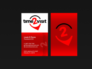 Business Card Design by Creations Box 2015 for Time 2 Visit | Design: #12570366