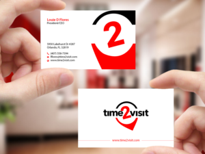 Business Card Design by Creations Box 2015 for Time 2 Visit | Design: #12570370