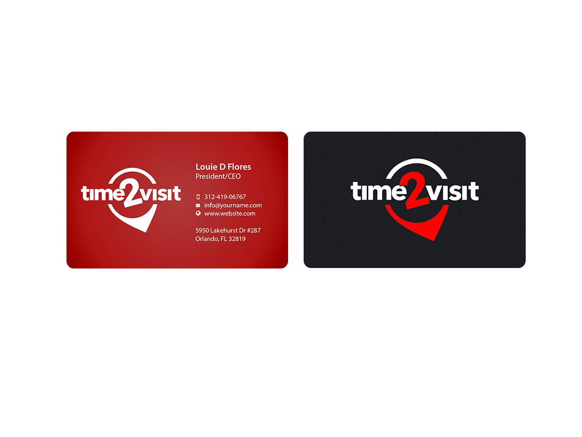 Design de Carte de Visite par Creations Box 2015 pour Time 2 Visit | Design #12570371