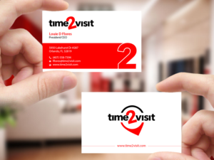 Business Card Design by Creations Box 2015 for Time 2 Visit | Design: #12570373