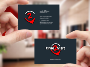 Business Card Design by Creations Box 2015 for Time 2 Visit | Design: #12570379