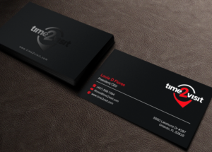 Diseño de Tarjeta de Presentación por Brand aid para Time 2 Visit | Diseño: #12566478
