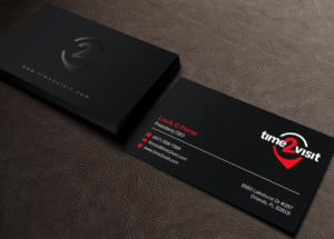 Diseño de Tarjeta de Presentación por Brand aid para Time 2 Visit | Diseño: #12566481