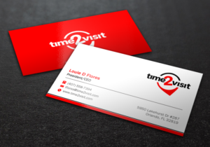 Diseño de Tarjeta de Presentación por Brand aid para Time 2 Visit | Diseño: #12566486