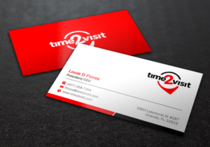 Diseño de Tarjeta de Presentación por Brand aid para Time 2 Visit | Diseño: #12566487