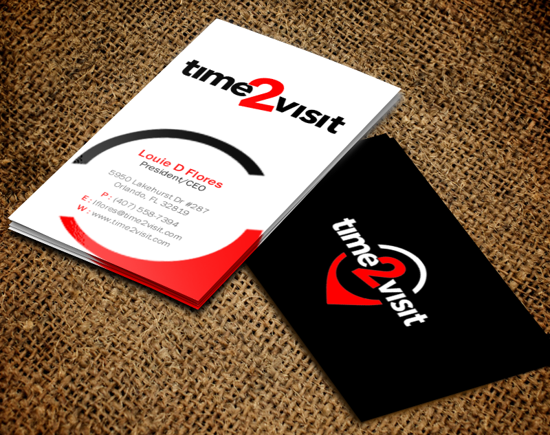 Design de Carte de Visite par Brand aid pour Time 2 Visit | Design #12566493