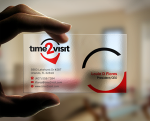 Design de Carte de Visite par Brand aid pour Time 2 Visit | Design : #12566530