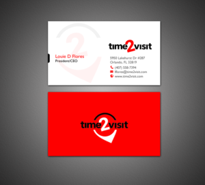 Business Card Design by chandrayaan.creative for Time 2 Visit | Design: #12562296