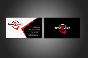 Business Card Design by chandrayaan.creative for Time 2 Visit | Design: #12566138