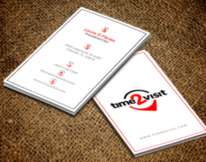Business Card Design by chandrayaan.creative for Time 2 Visit | Design: #12566173