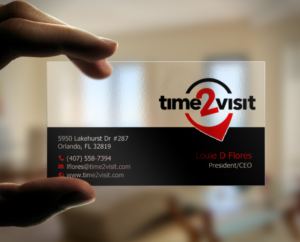 Diseño de Tarjeta de Presentación por chandrayaan.creative para Time 2 Visit | Diseño: #12568328