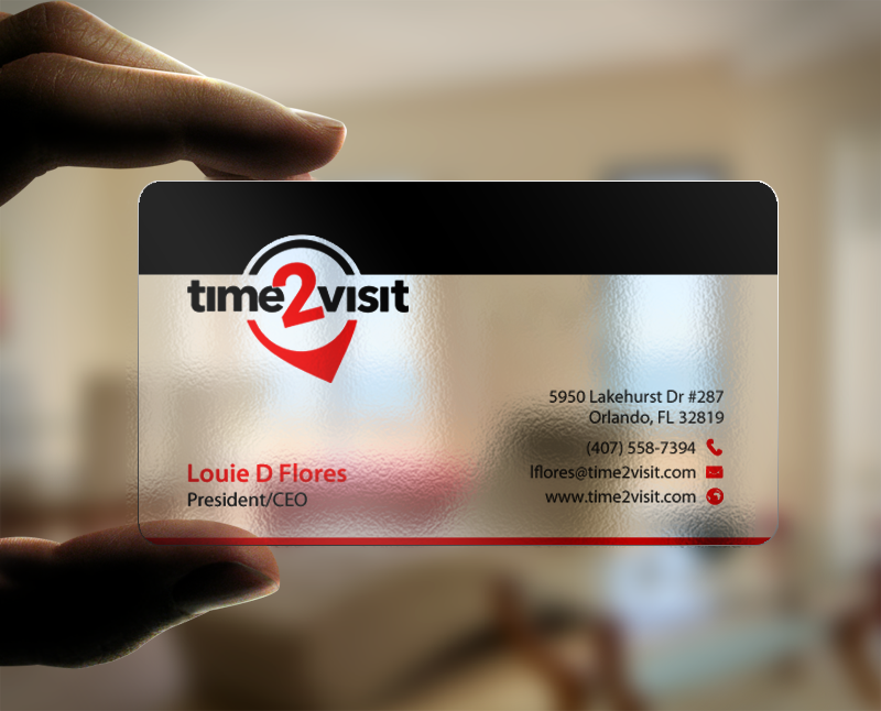 Business Card Design by chandrayaan.creative for Time 2 Visit | Design #12587065