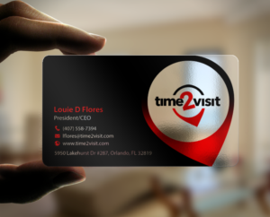 Business Card Design by chandrayaan.creative for Time 2 Visit | Design: #12587072
