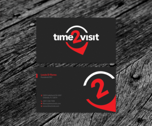 Business Card Design by SS_Designs for Time 2 Visit | Design: #12561669