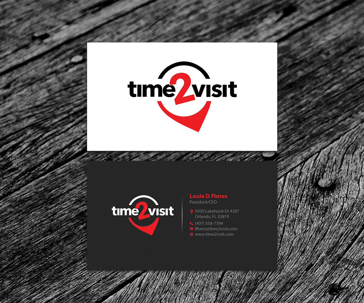 Business Card Design by SS_Designs for Time 2 Visit | Design #12561681