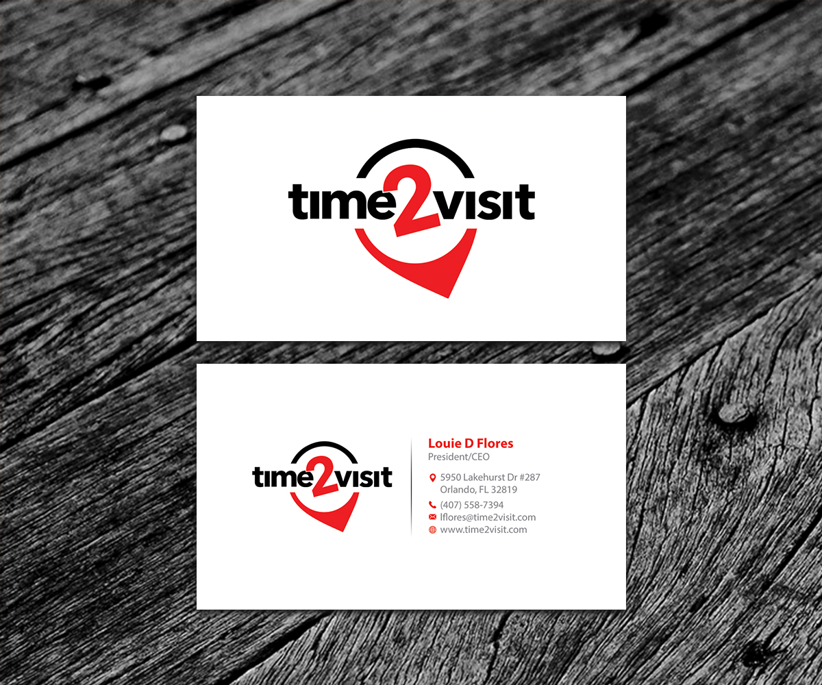 Design de Carte de Visite par SS_Designs pour Time 2 Visit | Design #12561697