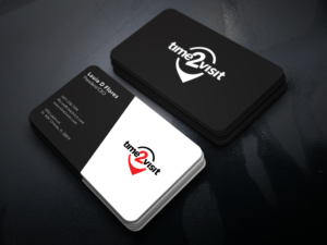 Design de Carte de Visite par Graphic Flame pour Time 2 Visit | Design : #12601148