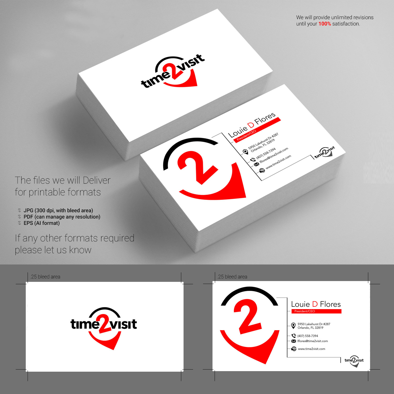 card visit design