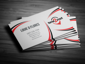 Business Card Design by mefiloglu for Time 2 Visit | Design: #12604378