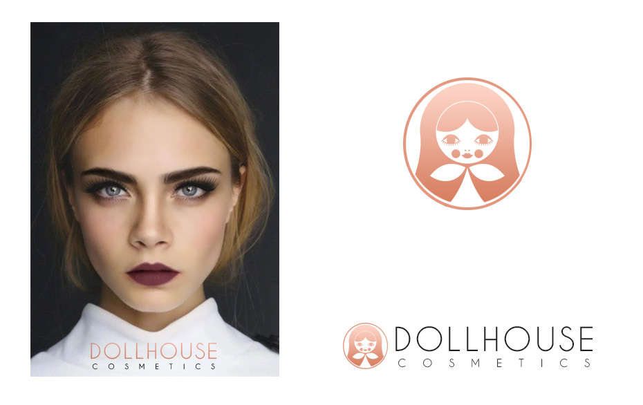 Diseño de Logo por DominicDesign para Dollhouse Cosmetics | Diseño #12581564