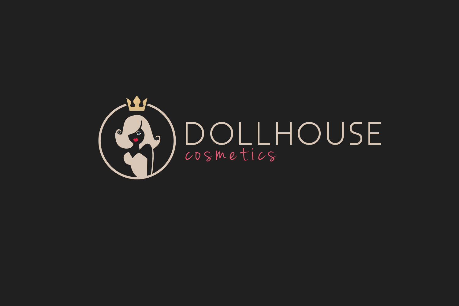 Logo Design by ivo_i_ivanov for Dollhouse Cosmetics | Design #12568827