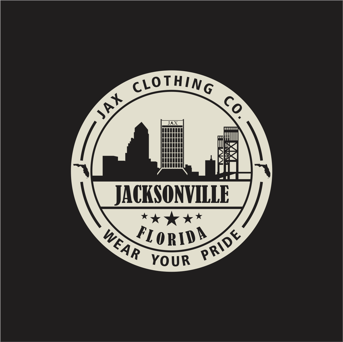 Design de T-shirt par blacksheep1710 pour JACKSONVILLE CLOTHING COMPANY | Design #12586980