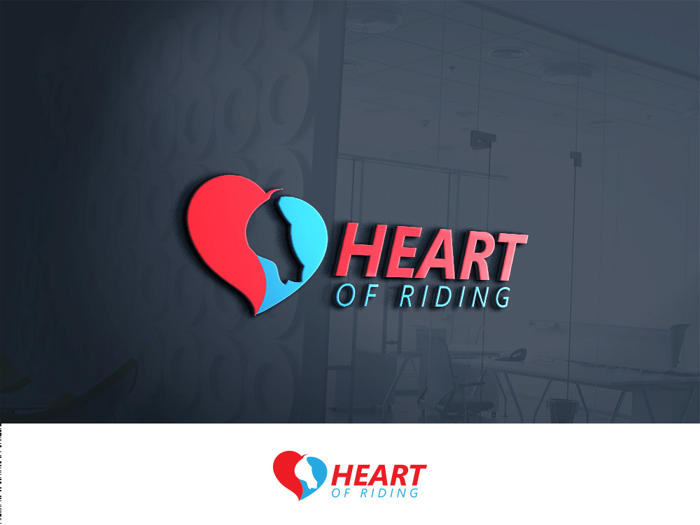 Diseño de Logo por abstraxt para The Heart of Riding, LLC | Diseño #12612209