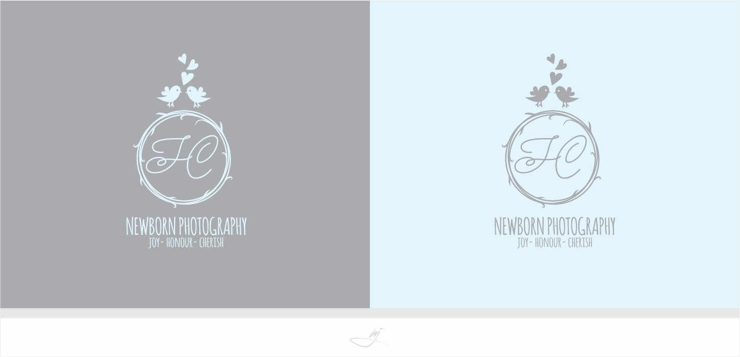 Logo Design by Mimi &amp; Max for JHC Newborn Photography | Design #12616584