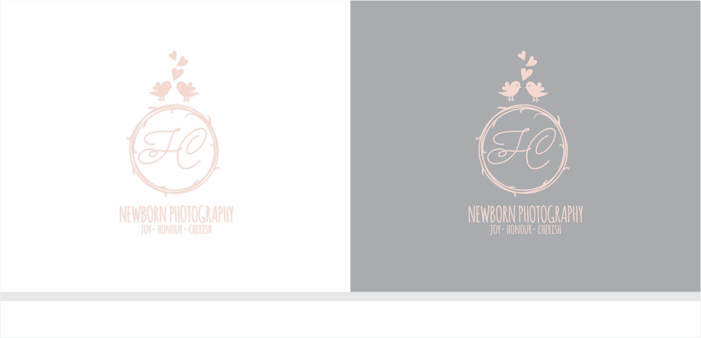 Logo Design by Mimi &amp; Max for JHC Newborn Photography | Design #12616654