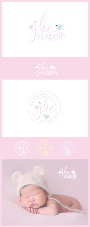 Logo-Design von rivemediadesign für JHC Newborn Photography | Design: #12600831